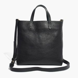 MADEWELL Mini Zip Top Transport Tote Crossbody